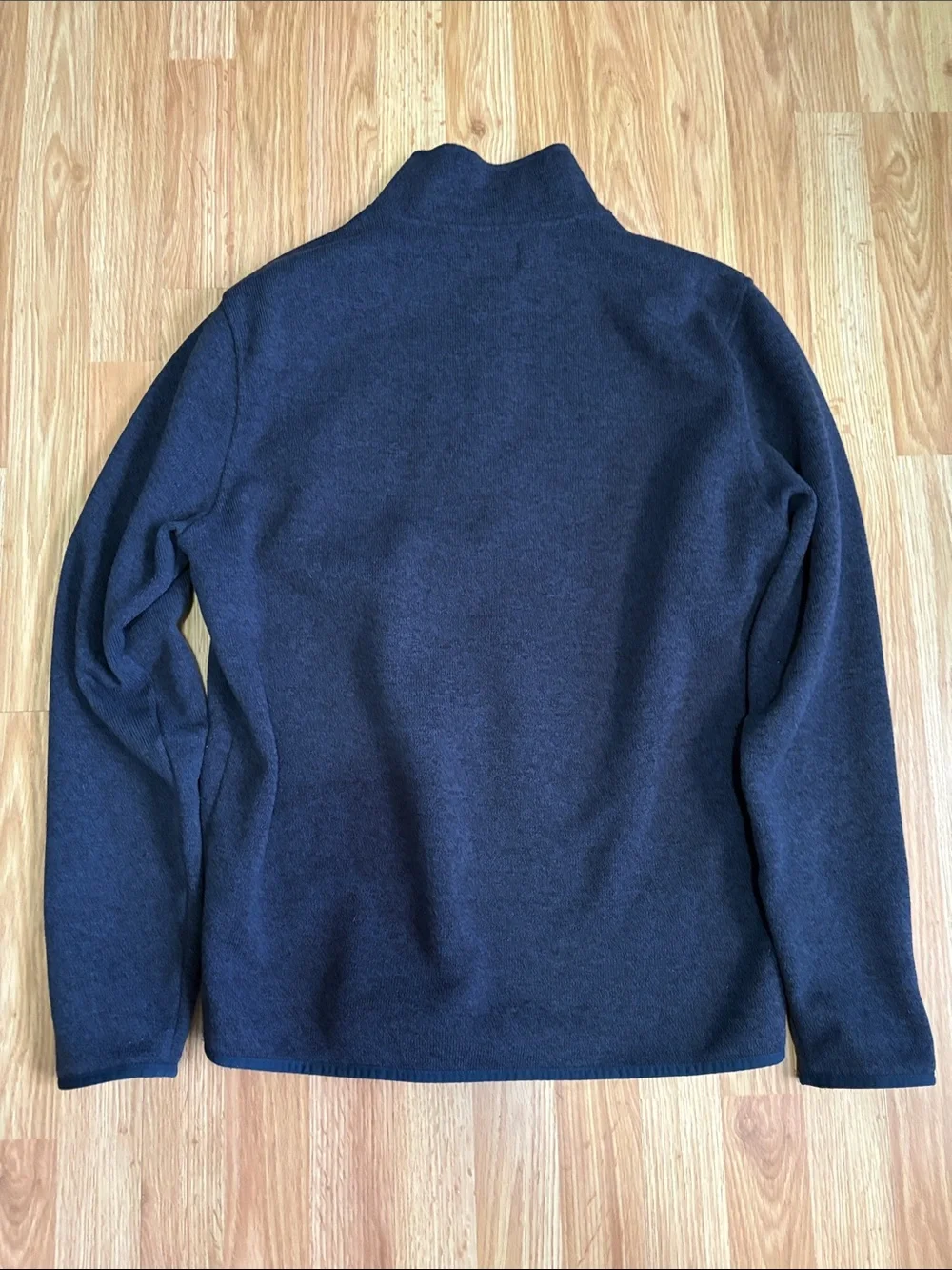 J. Crew Men's Half-Zip Sweater - Navy Blue